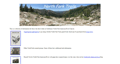 Desktop Screenshot of northforktrails.com